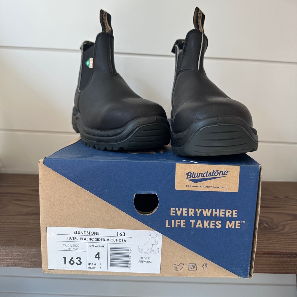 Blundstone 163 Steel Toe Boots